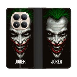 Housse Cuir Portefeuille Pour Xiaomi Redmi Note 15 Pro Plus 5G Joker Noir