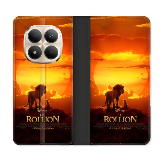 Housse Cuir Portefeuille Pour Xiaomi Redmi Note 15 Pro Plus 5G Le Roi Lion Affiche