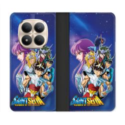 Housse Cuir Portefeuille Pour Xiaomi Redmi Note 15 Pro Plus 5G Les Chevaliers Du Zodiaque