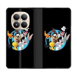 Housse Cuir Portefeuille Pour Xiaomi Redmi Note 15 Pro Plus 5G Looney Tunes