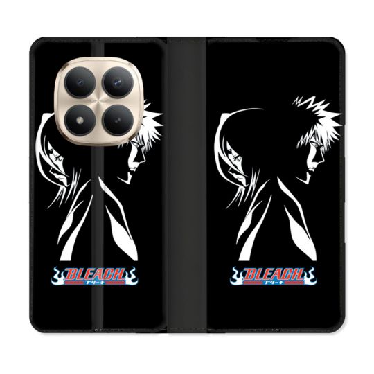 Housse Cuir Portefeuille Pour Xiaomi Redmi Note 15 Pro Plus 5G Manga Bleach Duo