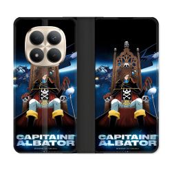 Housse Cuir Portefeuille Pour Xiaomi Redmi Note 15 Pro Plus 5G Manga Capitaine Albator