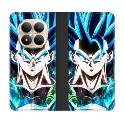 Housse Cuir Portefeuille Pour Xiaomi Redmi Note 15 Pro Plus 5G Manga Dragon Ball Gogeta Visage