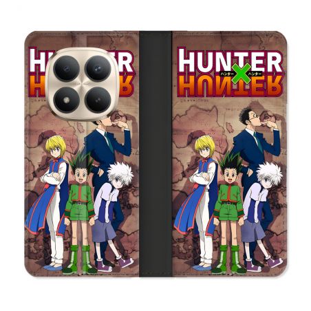 Housse Cuir Portefeuille Pour Xiaomi Redmi Note 15 Pro Plus 5G Manga Hunter X Hunter Vintage