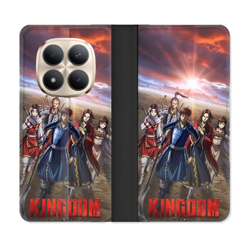Housse Cuir Portefeuille Pour Xiaomi Redmi Note 15 Pro Plus 5G Manga Kingdom Affiche