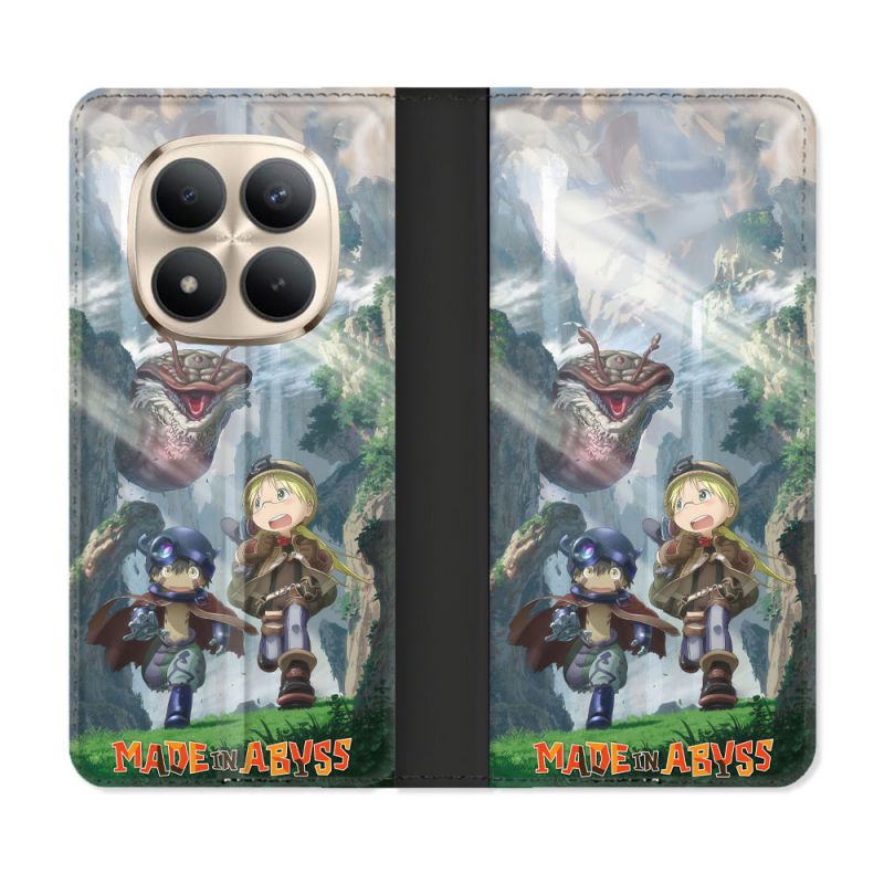 Housse Cuir Portefeuille Pour Xiaomi Redmi Note 15 Pro Plus 5G Manga Made In Abyss Affiche