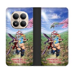 Housse Cuir Portefeuille Pour Xiaomi Redmi Note 15 Pro Plus 5G Manga Shangri La Frontier Affiche