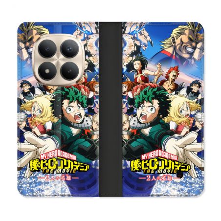 Housse Cuir Portefeuille Pour Xiaomi Redmi Note 15 Pro Plus 5G Manga My Hero Academia Affiche