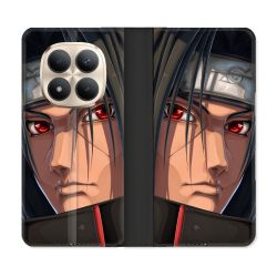 Housse Cuir Portefeuille Pour Xiaomi Redmi Note 15 Pro Plus 5G Manga Naruto Itachi Visage