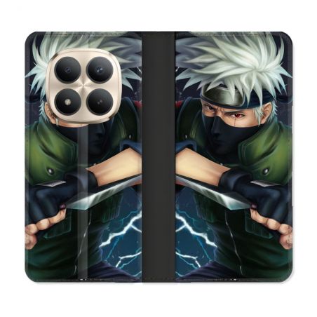 Housse Cuir Portefeuille Pour Xiaomi Redmi Note 15 Pro Plus 5G Manga Naruto Kakashi