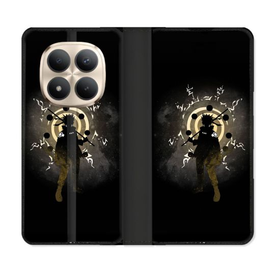 Housse Cuir Portefeuille Pour Xiaomi Redmi Note 15 Pro Plus 5G Manga Naruto Sage