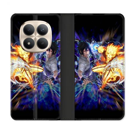 Housse Cuir Portefeuille Pour Xiaomi Redmi Note 15 Pro Plus 5G Manga Naruto VS