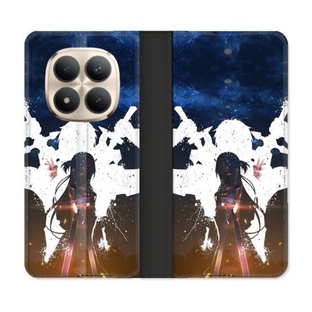 Housse Cuir Portefeuille Pour Xiaomi Redmi Note 15 Pro Plus 5G Manga SAO sword Art Online Asuna