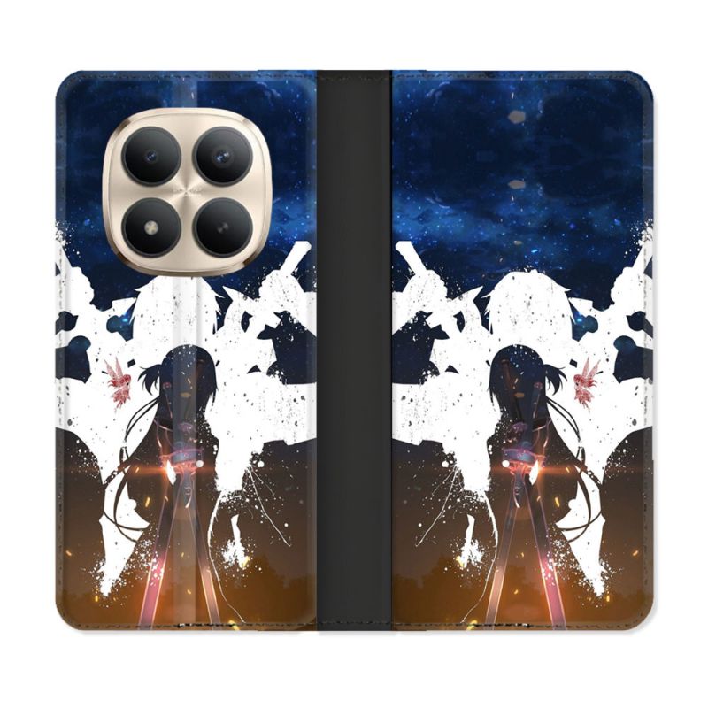 Housse Cuir Portefeuille Pour Xiaomi Redmi Note 15 Pro Plus 5G Manga SAO sword Art Online Asuna