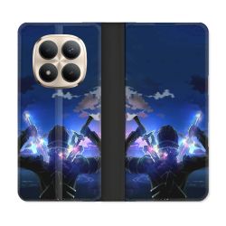 Housse Cuir Portefeuille Pour Xiaomi Redmi Note 15 Pro Plus 5G Manga SAO sword Art Online Epee