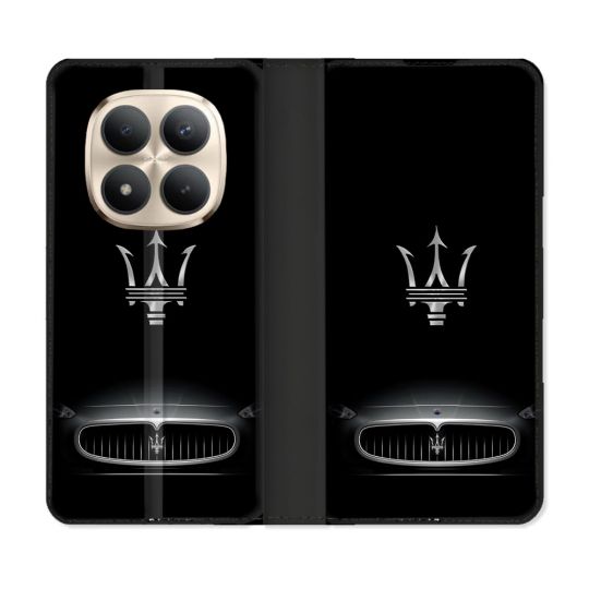 Housse Cuir Portefeuille Pour Xiaomi Redmi Note 15 Pro Plus 5G Maserati