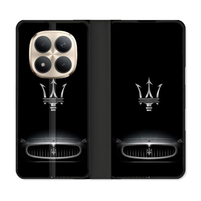 Housse Cuir Portefeuille Pour Xiaomi Redmi Note 15 Pro Plus 5G Maserati