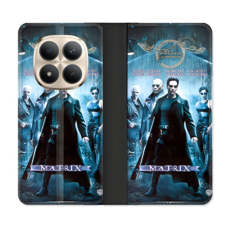 Housse Cuir Portefeuille Pour Xiaomi Redmi Note 15 Pro Plus 5G Matrix Affiche