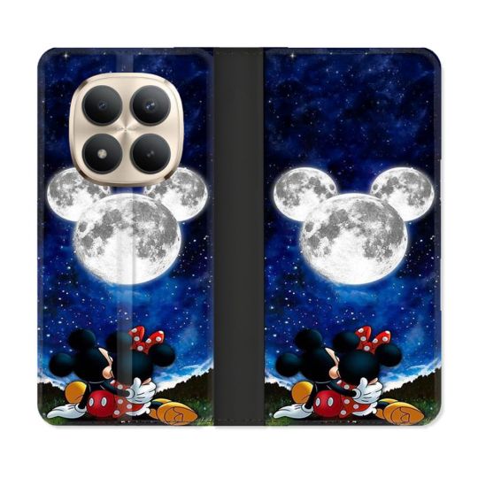 Housse Cuir Portefeuille Pour Xiaomi Redmi Note 15 Pro Plus 5G Mickey Minnie