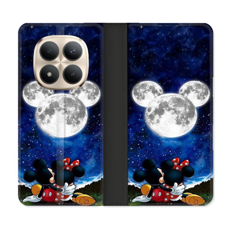 Housse Cuir Portefeuille Pour Xiaomi Redmi Note 15 Pro Plus 5G Mickey Minnie