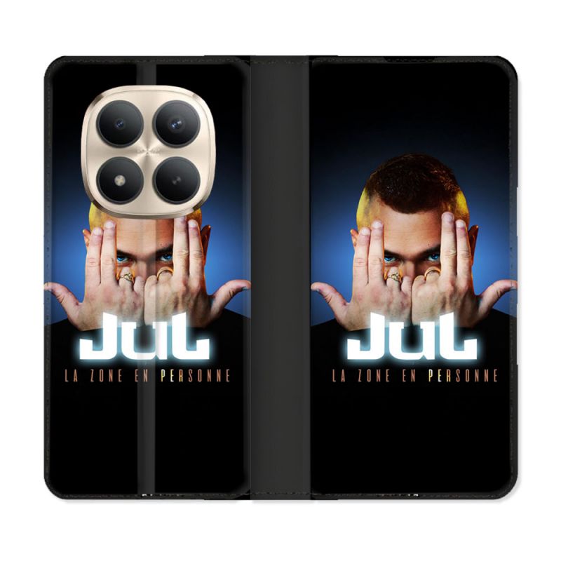 Housse Cuir Portefeuille Pour Xiaomi Redmi Note 15 Pro Plus 5G Musique Jul Signe