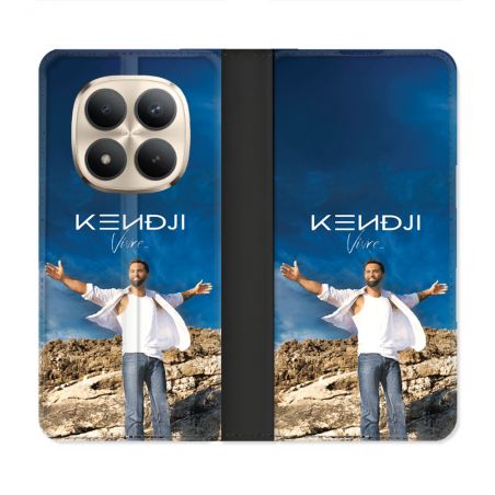 Housse Cuir Portefeuille Pour Xiaomi Redmi Note 15 Pro Plus 5G Musique Kendji