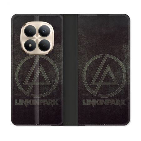 Housse Cuir Portefeuille Pour Xiaomi Redmi Note 15 Pro Plus 5G Musique Rock Linkin Park