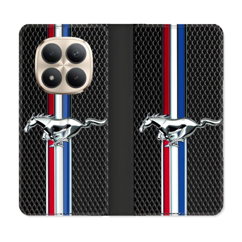 Housse Cuir Portefeuille Pour Xiaomi Redmi Note 15 Pro Plus 5G Mustang