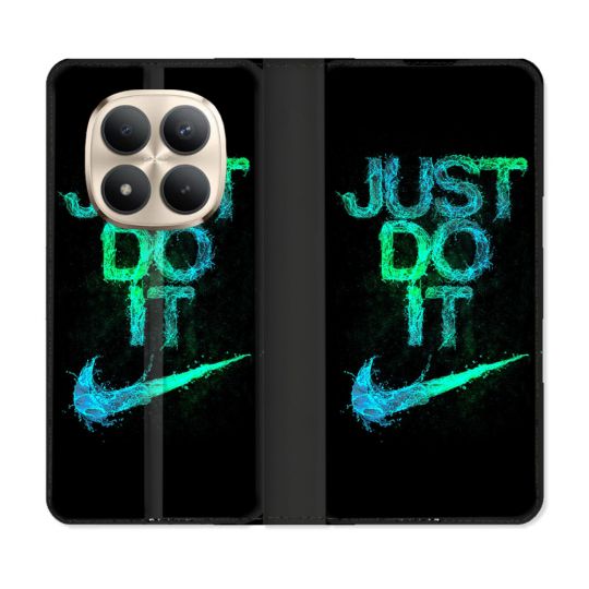 Housse Cuir Portefeuille Pour Xiaomi Redmi Note 15 Pro Plus 5G Nike Just Do It
