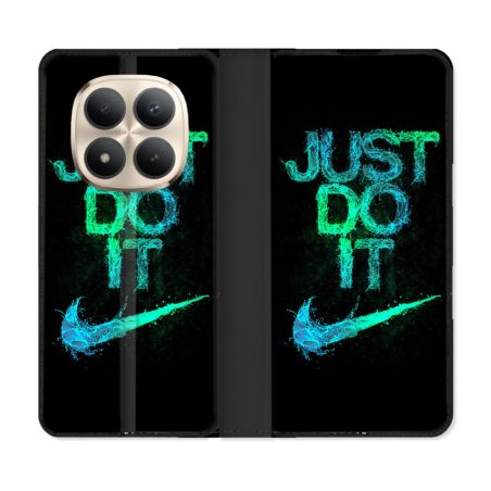 Housse Cuir Portefeuille Pour Xiaomi Redmi Note 15 Pro Plus 5G Nike Just Do It