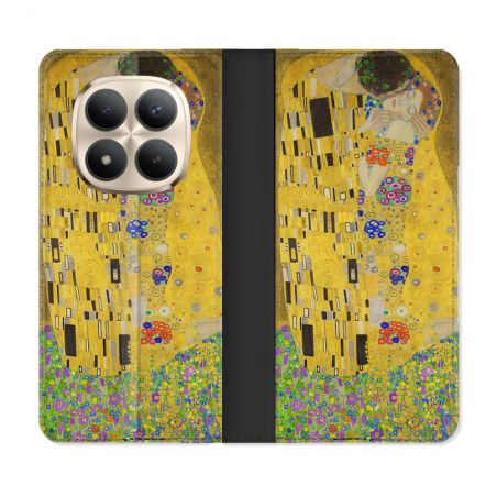 Housse Cuir Portefeuille Pour Xiaomi Redmi Note 15 Pro Plus 5G Peinture Le Baiser