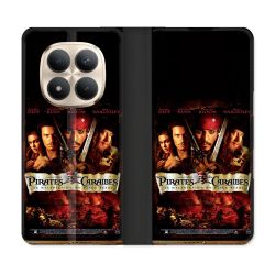 Housse Cuir Portefeuille Pour Xiaomi Redmi Note 15 Pro Plus 5G Pirate Des Caraibes