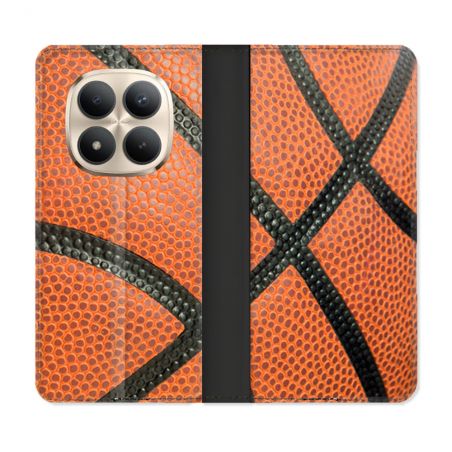 Housse Cuir Portefeuille Pour Xiaomi Redmi Note 15 Pro Plus 5G Sport Ballon Basket