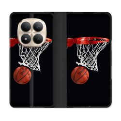 Housse Cuir Portefeuille Pour Xiaomi Redmi Note 15 Pro Plus 5G Sport Basket Panier