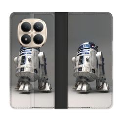 Housse Cuir Portefeuille Pour Xiaomi Redmi Note 15 Pro Plus 5G Star Wars - R2D2