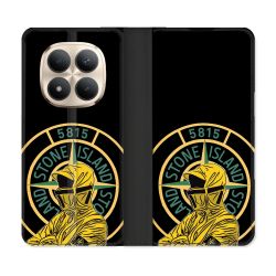 Housse Cuir Portefeuille Pour Xiaomi Redmi Note 15 Pro Plus 5G Stone Island Color