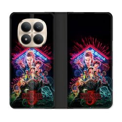 Housse Cuir Portefeuille Pour Xiaomi Redmi Note 15 Pro Plus 5G Stranger Things Affiche 3