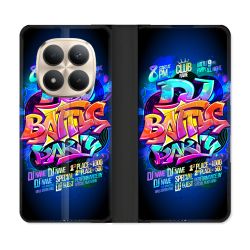 Housse Cuir Portefeuille Pour Xiaomi Redmi Note 15 Pro Plus 5G Street Art Rap