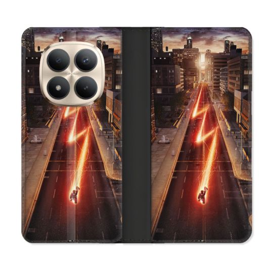 Housse Cuir Portefeuille Pour Xiaomi Redmi Note 15 Pro Plus 5G The Flash City