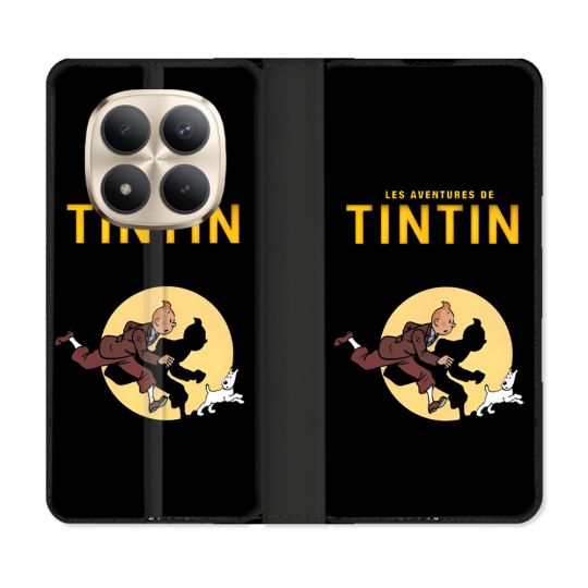 Housse Cuir Portefeuille Pour Xiaomi Redmi Note 15 Pro Plus 5G Tintin Classique