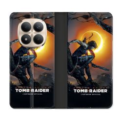 Housse Cuir Portefeuille Pour Xiaomi Redmi Note 15 Pro Plus 5G Tomb Raider