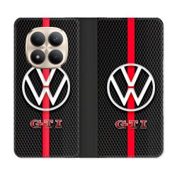 Housse Cuir Portefeuille Pour Xiaomi Redmi Note 15 Pro Plus 5G Volkwagen Line