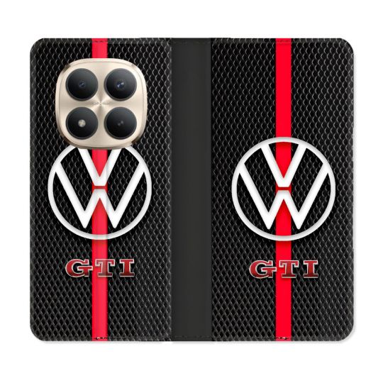 Housse Cuir Portefeuille Pour Xiaomi Redmi Note 15 Pro Plus 5G Volkwagen Line