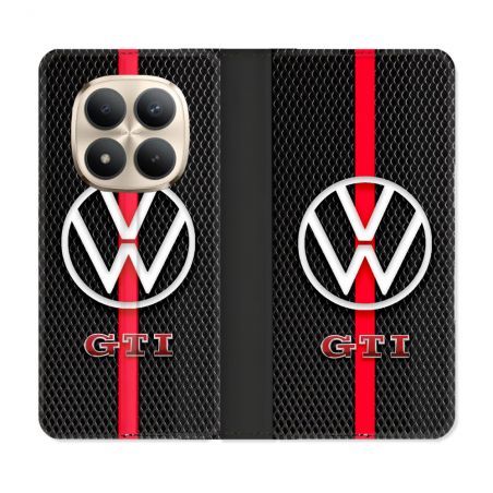 Housse Cuir Portefeuille Pour Xiaomi Redmi Note 15 Pro Plus 5G Volkwagen Line