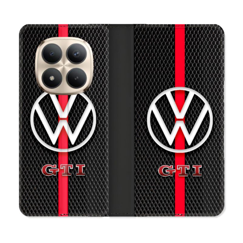 Housse Cuir Portefeuille Pour Xiaomi Redmi Note 15 Pro Plus 5G Volkwagen Line