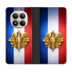 Housse Cuir Portefeuille Pour Xiaomi Redmi Note 15 Pro Plus 5G Voyage Drapeau France