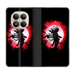 Housse Cuir Portefeuille Pour Xiaomi Redmi Note 15 Pro Plus 5G Voyage Japon Samourai