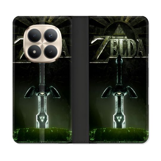 Housse Cuir Portefeuille Pour Xiaomi Redmi Note 15 Pro Plus 5G Zelda