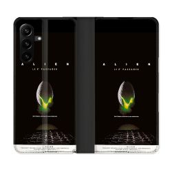 Housse Cuir Portefeuille Pour Samsung Galaxy A27 5G Alien Affiche