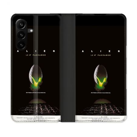 Housse Cuir Portefeuille Pour Samsung Galaxy A27 5G Alien Affiche